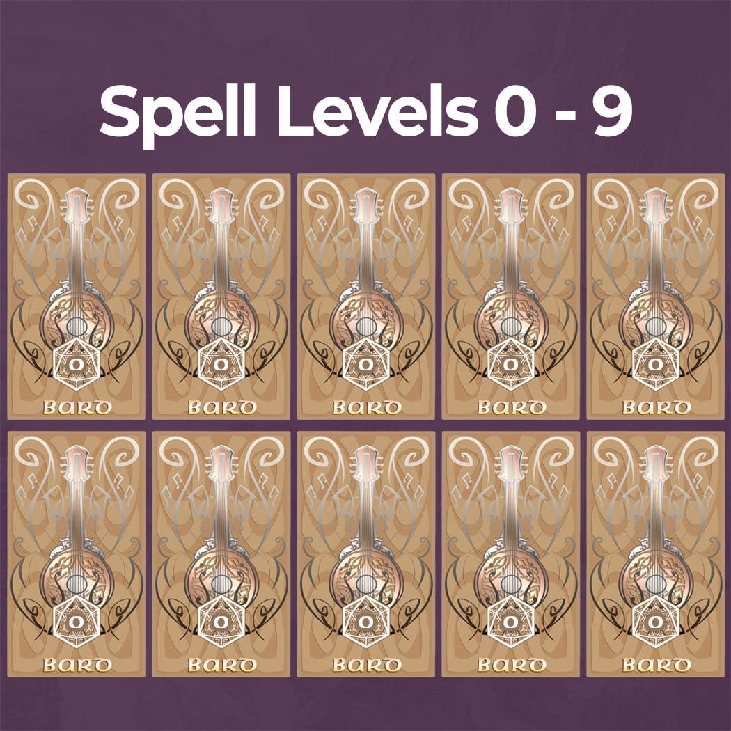 Bard Spell Cards - Fillable PDF - Image 3