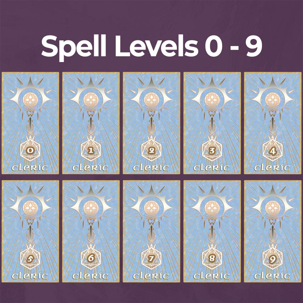 Cleric Spell Cards - Fillable PDF - Image 3