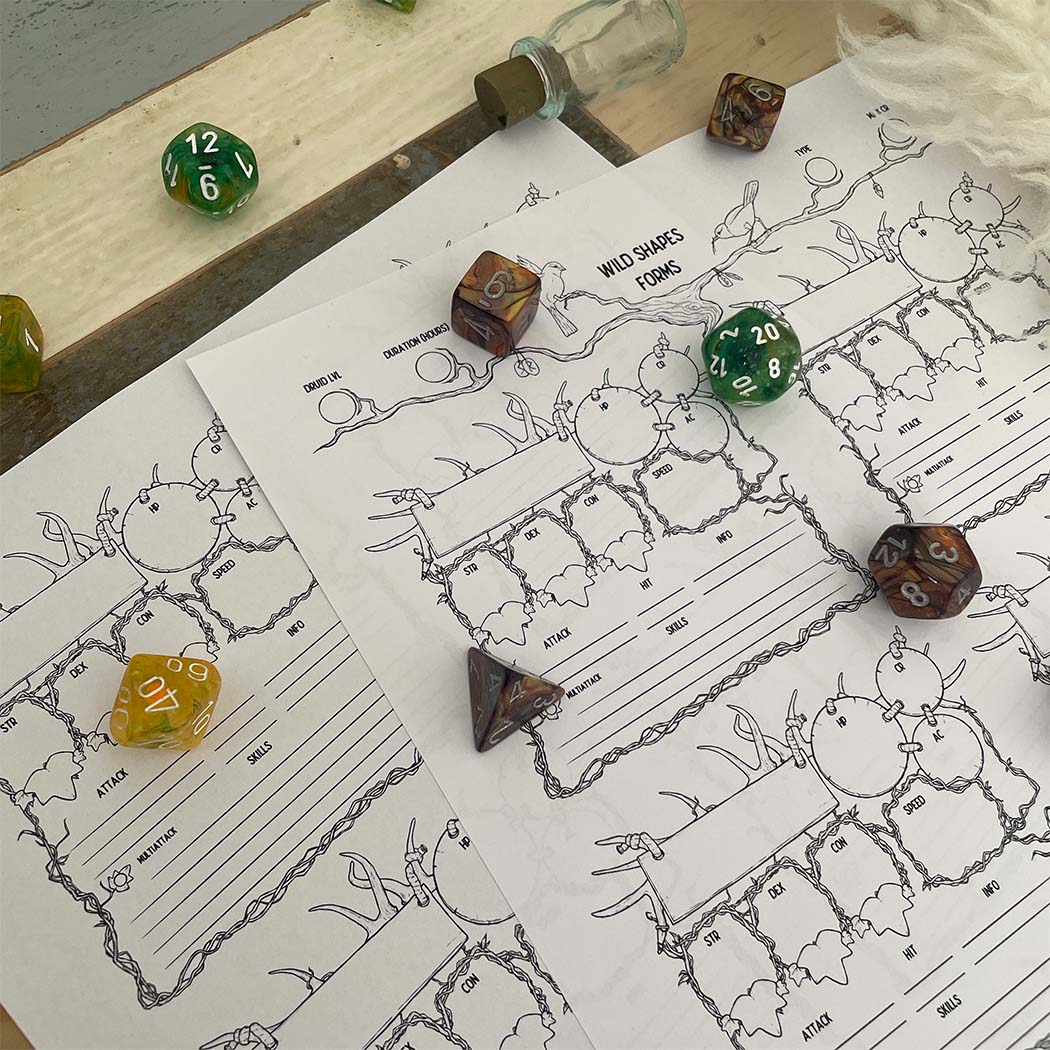Druid Wild Shapes Tracker - D&D 5e - Image 5
