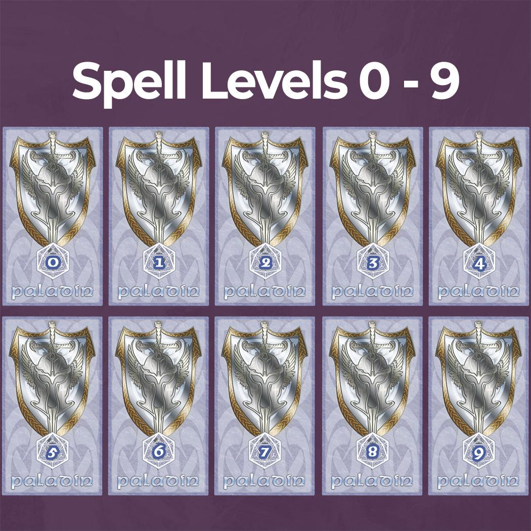 Paladin Spell Cards - Fillable PDF - Image 3