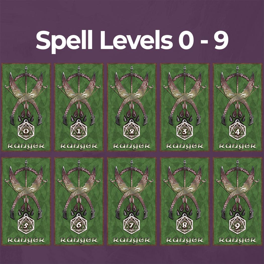 Ranger Spell Cards - Fillable PDF - Image 3