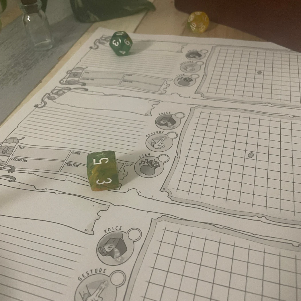 Spell Area Sheets - Fillable PDF - Image 4