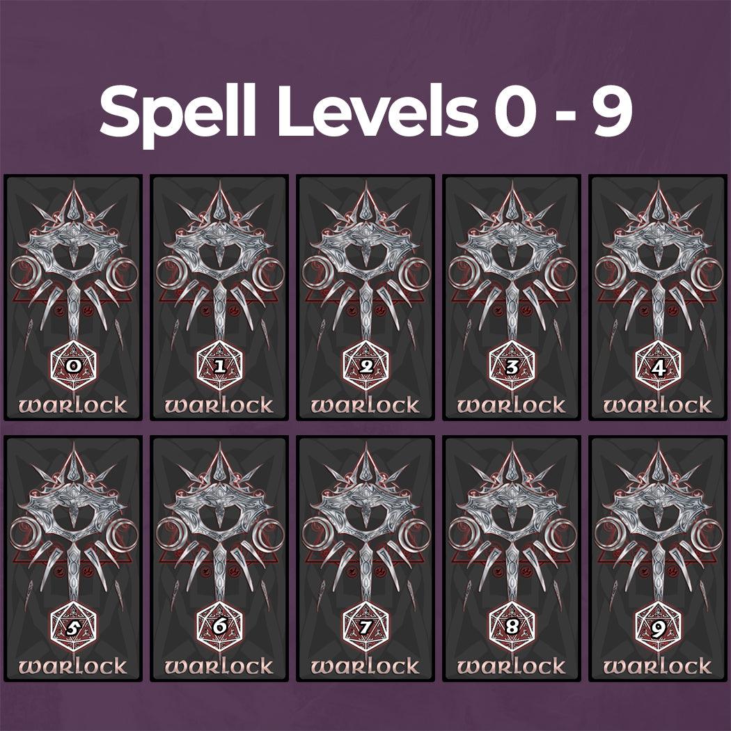 Warlock Spell Cards - Fillable PDF - Image 3