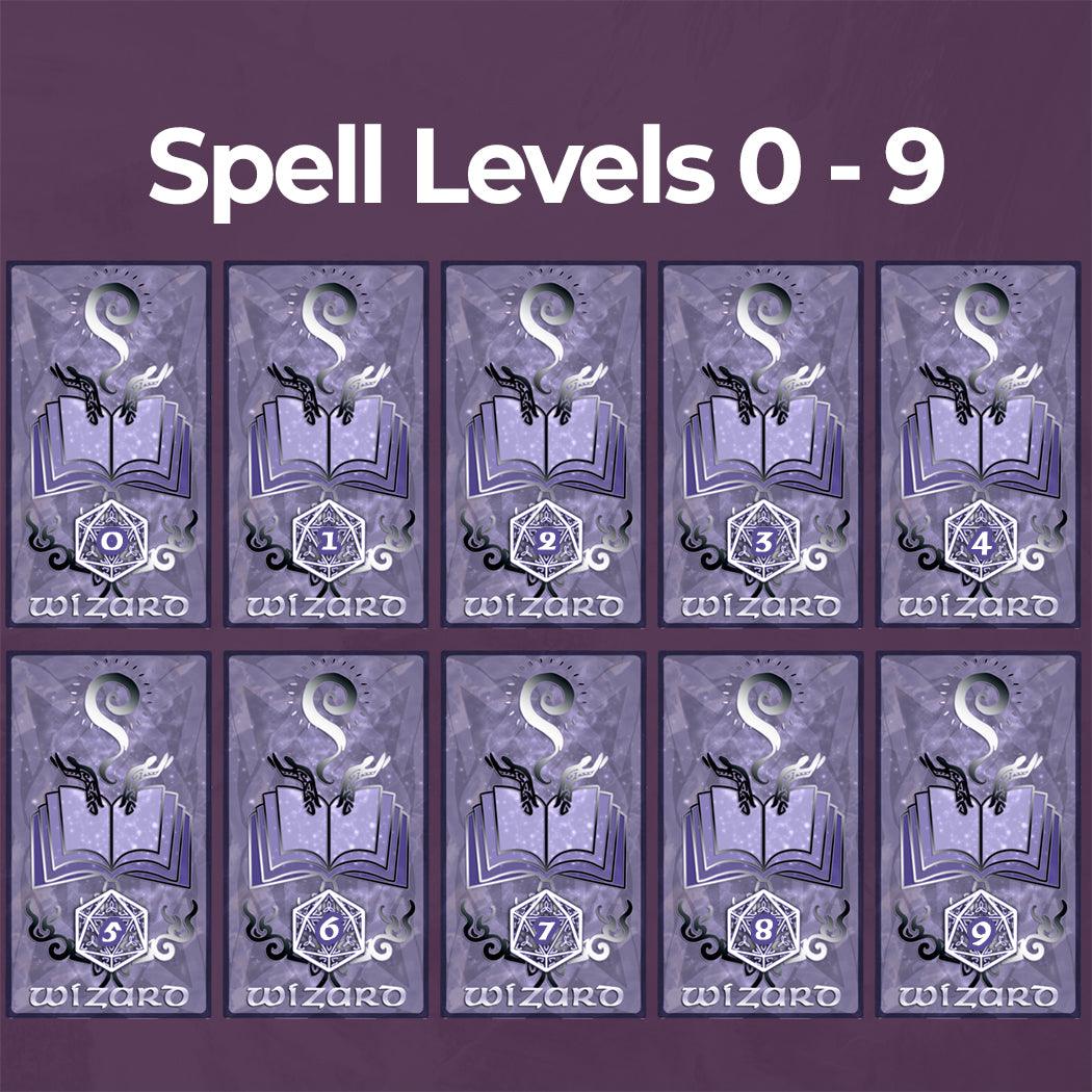 Wizard Spell Cards - Fillable PDF - Image 3